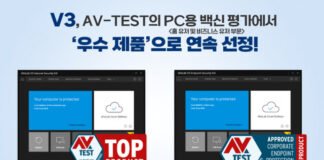 안랩 V3, AV-TEST PC용 백신 평가서 ‘우수 제품’으로 연속 선정