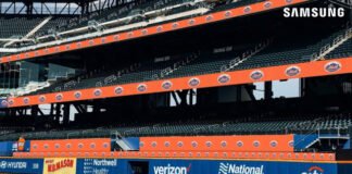 삼성전자, 미 메이저리그 ‘뉴욕 메츠’ 홈구장 디스플레이 공식 파트너사로 선정