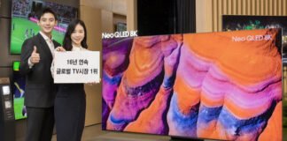 삼성전자, 글로벌 TV 시장 16년 연속 1위 달성