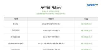 한국선급·한국장학재단·한국임업진흥원·인천글로벌캠퍼스운영재단·대한상공회의소 채용 소식 발표