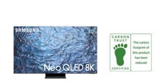 2023년형 삼성 Neo QLED, 영국 ‘탄소저감인증’ 획득