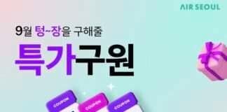 에어서울, ‘텅~장’ 구원할 ‘갓(God)특가 프로모션’ 실시