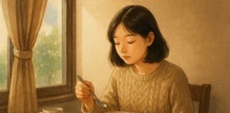 조용한 사치 ① – 혼자 밥 먹는 날, 나는 조금 더 괜찮은 사람이 된다