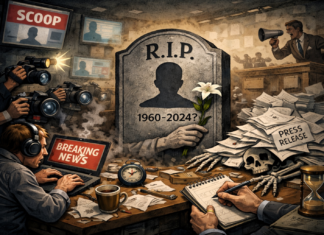 확인조차 되지 않은 죽음이 어떻게 뉴스가 될 수 있는가