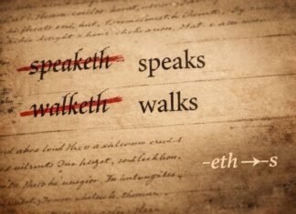 재미있는 인문학ㅣ영어이야기 ② 영어 3인칭 단수는 왜 ‘s’가 되었나 -eth의 죽음, -s의 승리… 방언이 표준을 먹어치운 날