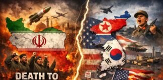 중동에 반미 이란이 있다면, 동북아에는 반미 코리아가 있다