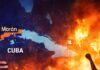 전력난·식량난에 분노 폭발…쿠바 Morón 시위, 공산당 건물 방화