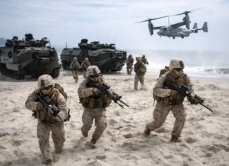 미군 상륙전단 중동 이동… 호르무즈 긴장 속 지상작전 대비