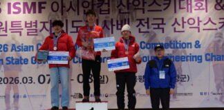 2026 ISMF 아시안컵 산악스키 대회 겸 제23회 강원특별자치도지사배 전국 산악스키 대회 결과