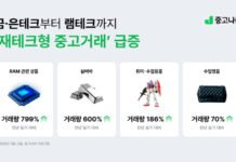 금·은부터 한정판 피규어, 램까지”…중고나라, ‘재테크형 중고거래’ 급증