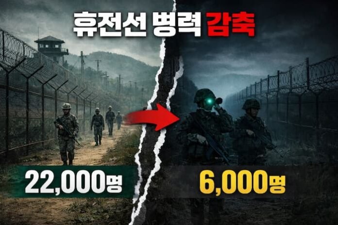 668725598_2363672974111526_316373658924476713_n 휴전선 GOP 병력 22000명에서 6000명으로 감축 비교 그래픽