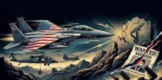 ‘6만 불 현상금’ 비웃은 미군 F-15E 무장관제사 구조… 이란 영공은 무방비였다 이란 적진 고립 F-15E 무장관제사 구조 성공 및 이란 혁명수비대 현상금 무력화 시각화 그래픽 뉴스